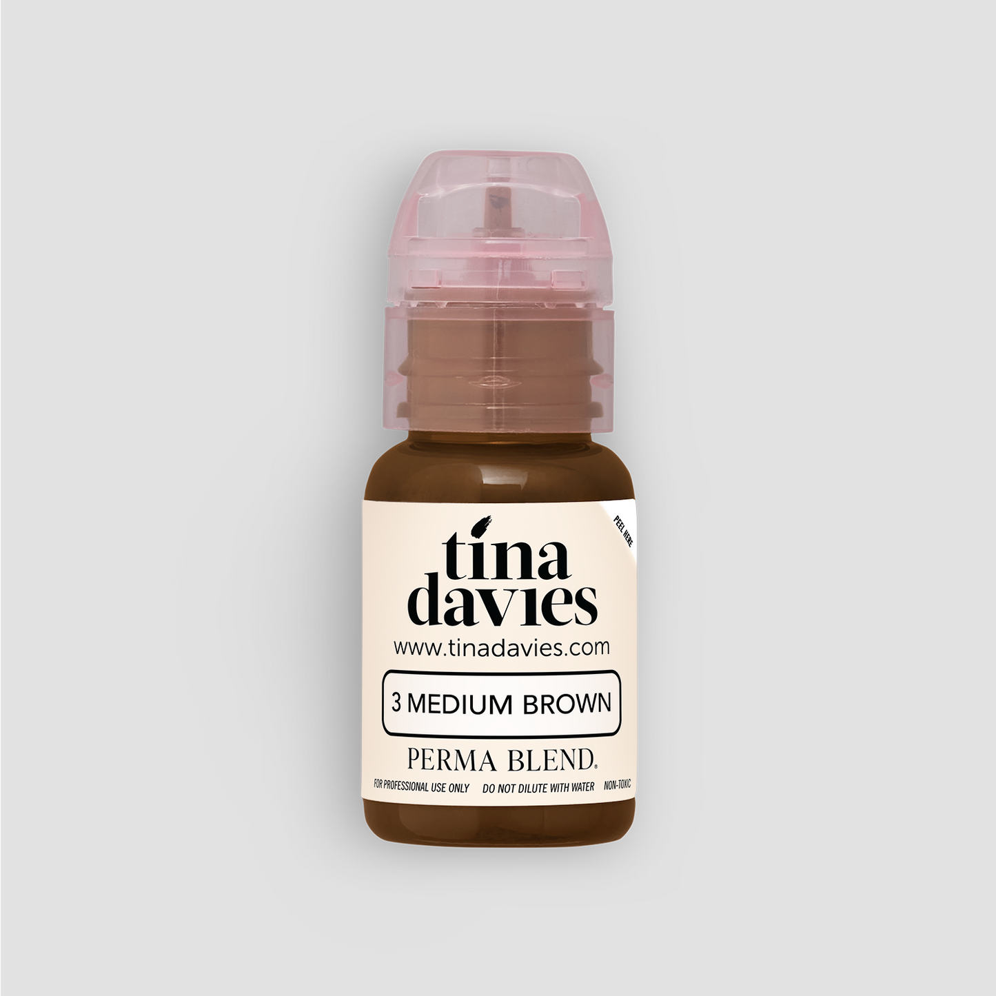 Medium Brown - Tina Davies I Love InkEyebrow Pigments