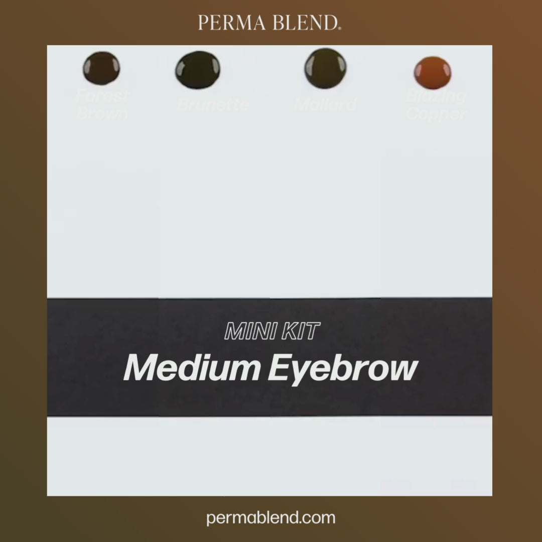 Medium Eyebrow Mini Set | Perma Blend Pigments - Perma Blend