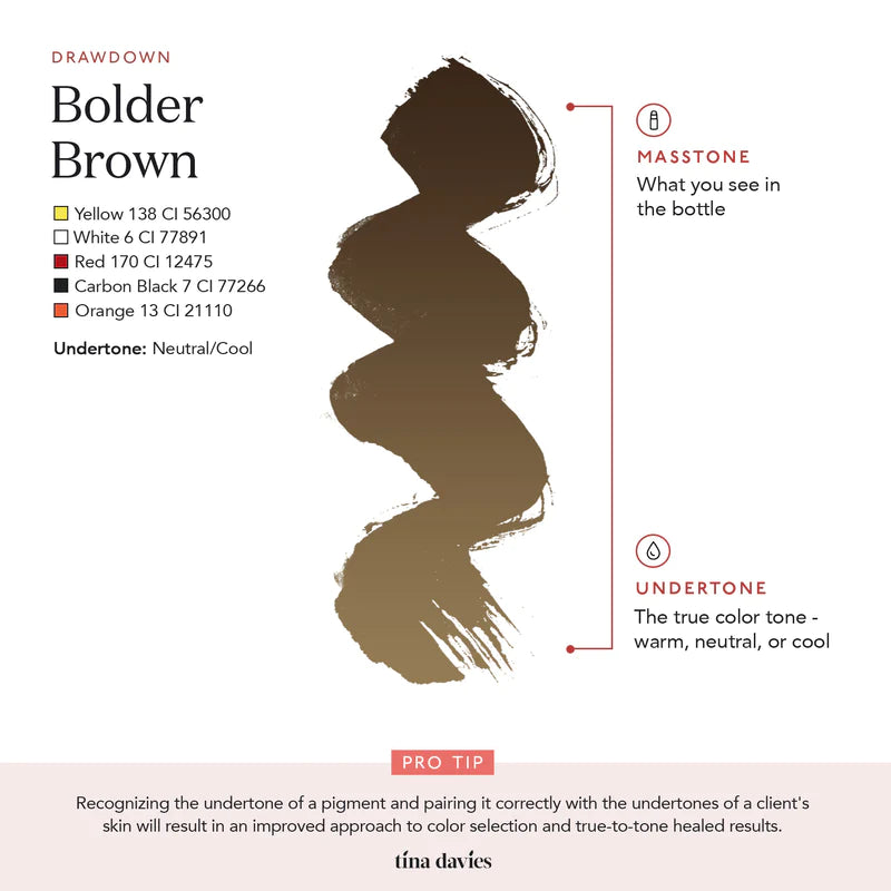 Bolder Brown - Tina Davies I Love Ink